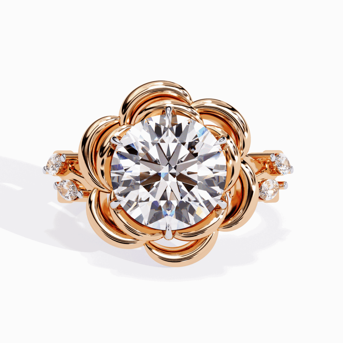 2.25 Carat Round Cut Modern Essential Ring  Image 9