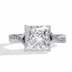 2.75 Carat Princess Cut Signature Wear Ring