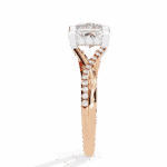 2.75 Carat Princess Cut Signature Wear Ring - Image 9