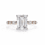 3.75 Carat Radiant Cut Day and Night Ring - Image 8