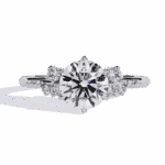 1.25 Carat Round Cut Day and Night Ring