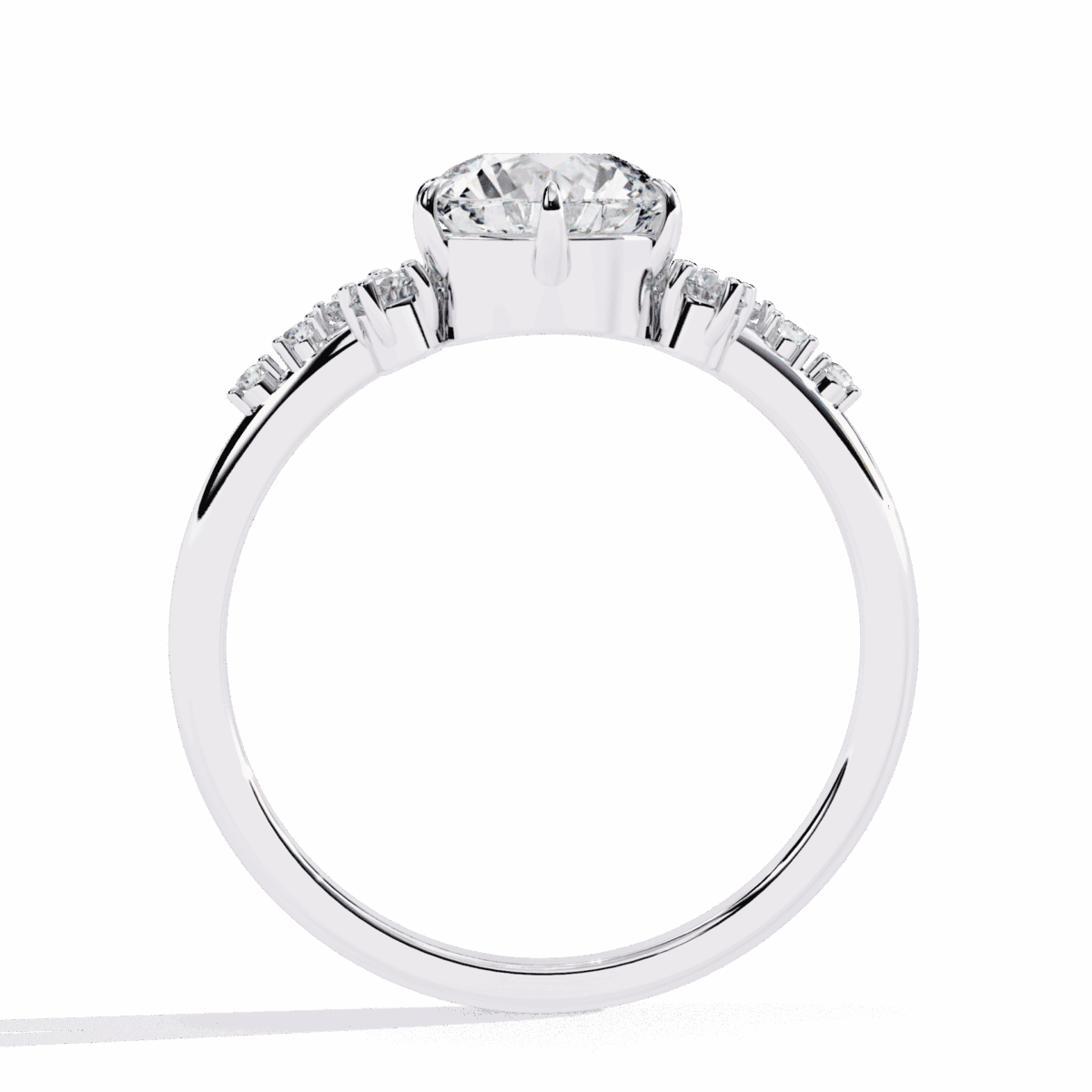 1.25 Carat Round Cut Day and Night Ring  Image 3
