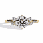 1.25 Carat Round Cut Day and Night Ring - Image 5
