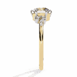 1.25 Carat Round Cut Day and Night Ring - Image 6