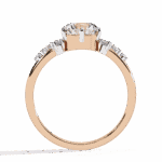 1.25 Carat Round Cut Day and Night Ring - Image 11