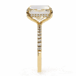 2.75 Carat Emerald Cut Forevermore Solitaire Ring - Image 6