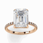 2.75 Carat Emerald Cut Forevermore Solitaire Ring - Image 12