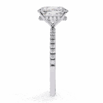 1.5 Carat Oval Cut Forevermore Solitaire Ring - Image 2