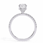 1.5 Carat Oval Cut Forevermore Solitaire Ring - Image 3