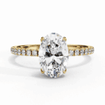1.5 Carat Oval Cut Forevermore Solitaire Ring - Image 5
