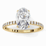 1.5 Carat Oval Cut Forevermore Solitaire Ring - Image 8