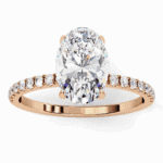 1.5 Carat Oval Cut Forevermore Solitaire Ring - Image 12