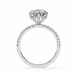 2.75 Carat Round Cut Forevermore Solitaire Ring - Image 3