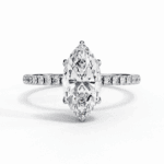 1.75 Carat Marquise Cut Forevermore Solitaire Ring