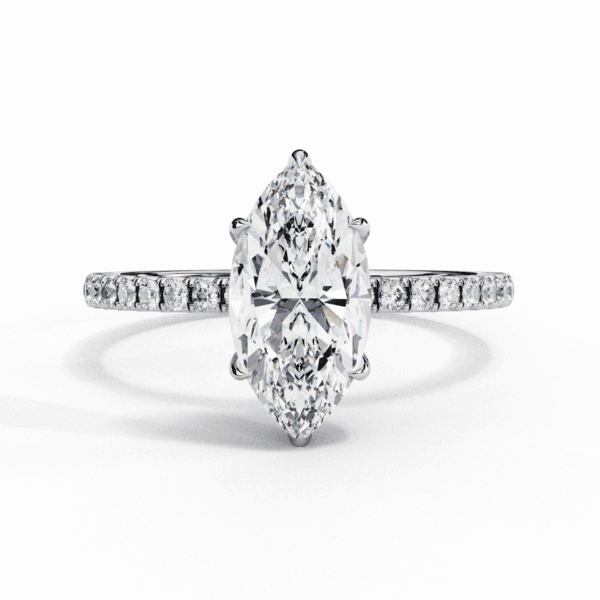 1.75 Carat Marquise Cut Forevermore Solitaire Ring