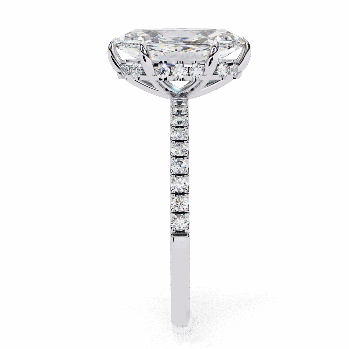 1.75 Carat Marquise Cut Forevermore Solitaire Ring  Image 2