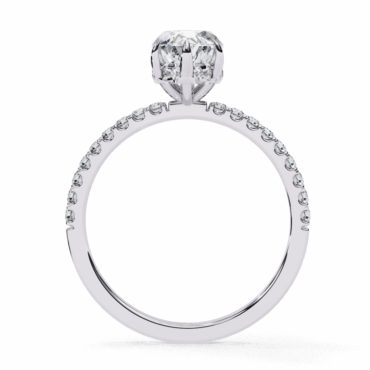 1.75 Carat Marquise Cut Forevermore Solitaire Ring  Image 3