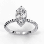 1.75 Carat Marquise Cut Forevermore Solitaire Ring - Image 4