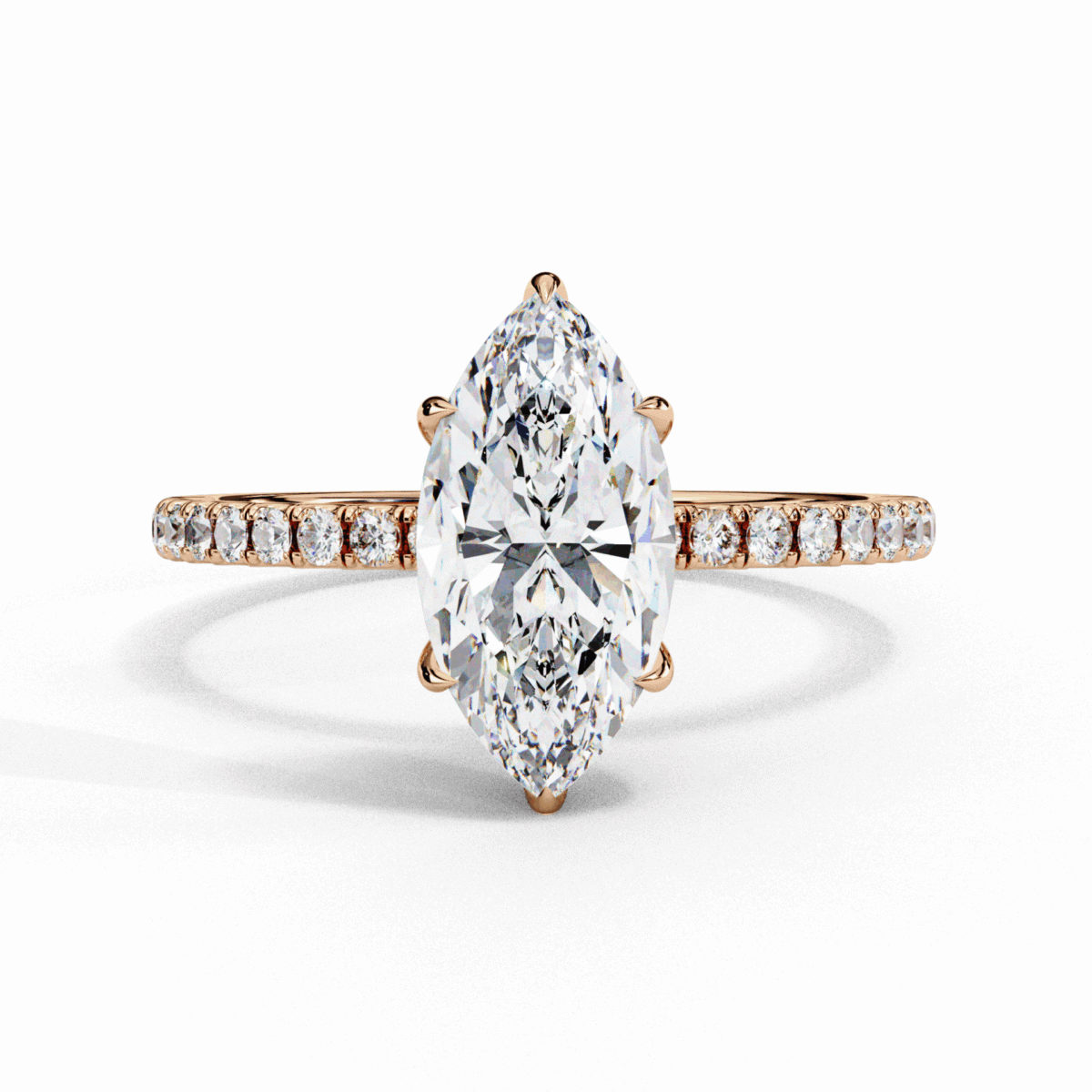 1.75 Carat Marquise Cut Forevermore Solitaire Ring  Image 9