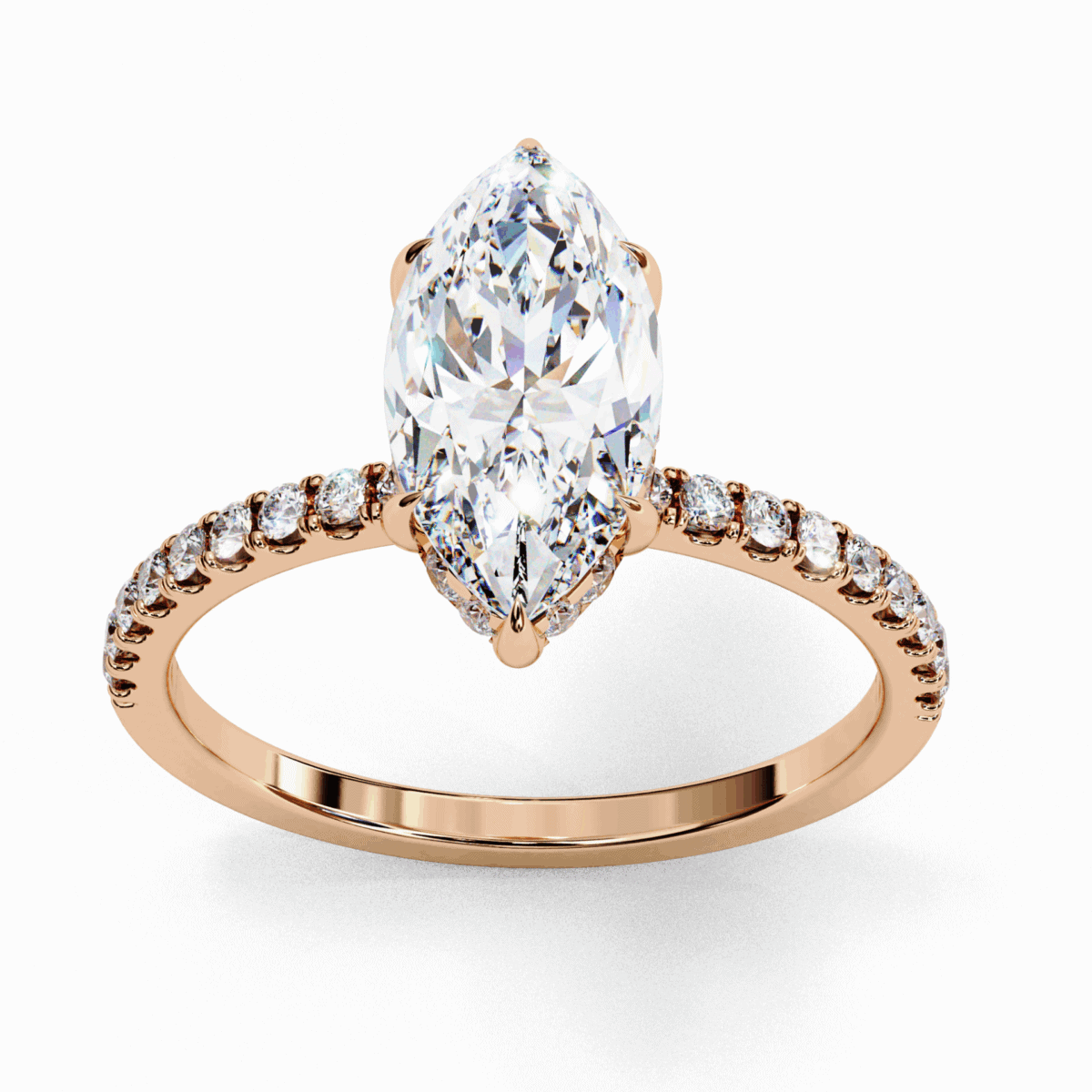 1.75 Carat Marquise Cut Forevermore Solitaire Ring  Image 12