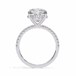 3.5 Carat Cushion Cut Forevermore Solitaire Ring - Image 2