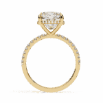 3.5 Carat Cushion Cut Forevermore Solitaire Ring - Image 6