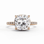 3.5 Carat Cushion Cut Forevermore Solitaire Ring - Image 8