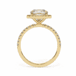 2 Carat Cushion Cut Forever Solitaire Engagement Ring - Image 7