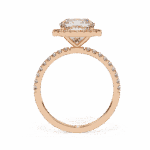 2 Carat Cushion Cut Forever Solitaire Engagement Ring - Image 11