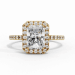 2.25 Carat Radiant Cut Forever Solitaire Engagement Ring - Image 5
