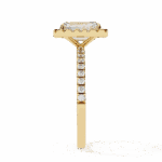 2.25 Carat Radiant Cut Forever Solitaire Engagement Ring - Image 6