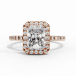 2.25 Carat Radiant Cut Forever Solitaire Engagement Ring - Image 9
