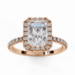 2.25 Carat Radiant Cut Forever Solitaire Engagement Ring - Image 11