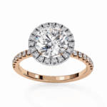 1.75 Carat Round Cut Forever Solitaire Engagement Ring - Image 12