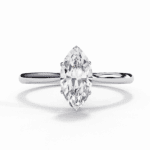 0.75 Carat Marquise Cut Classic Solitaire Ring