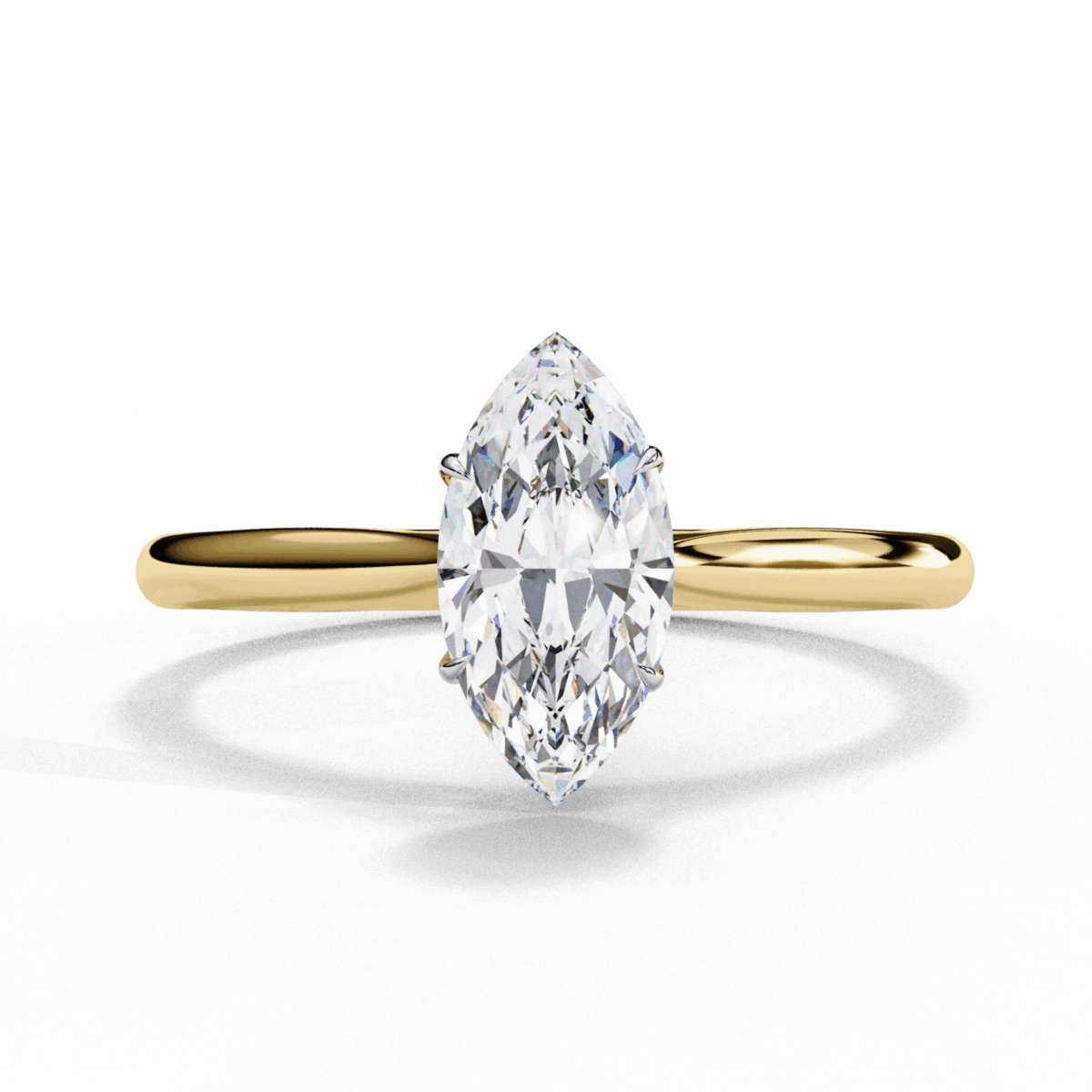 0.75 Carat Marquise Cut Classic Solitaire Ring  Image 5