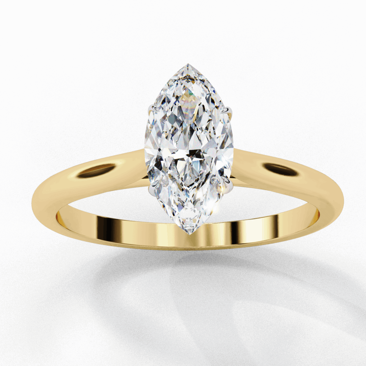 0.75 Carat Marquise Cut Classic Solitaire Ring  Image 8