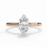 0.75 Carat Marquise Cut Classic Solitaire Ring - Image 10