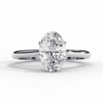 1.25 Carat Oval Cut Classic Solitaire Ring
