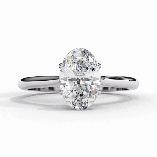 1.25 Carat Oval Cut Classic Solitaire Ring