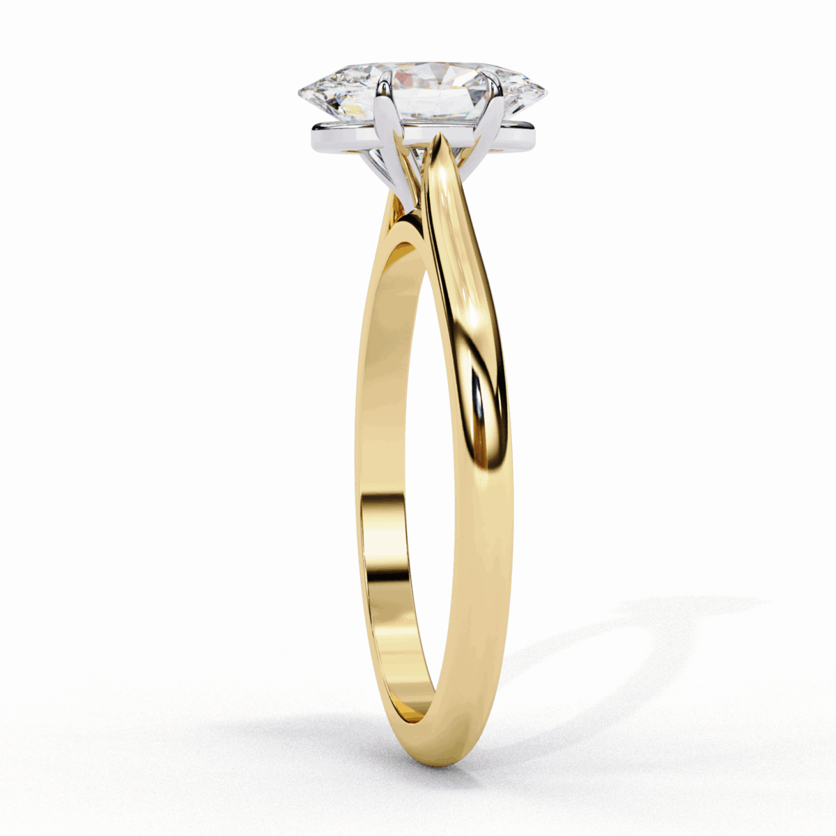 1.25 Carat Oval Cut Classic Solitaire Ring  Image 6