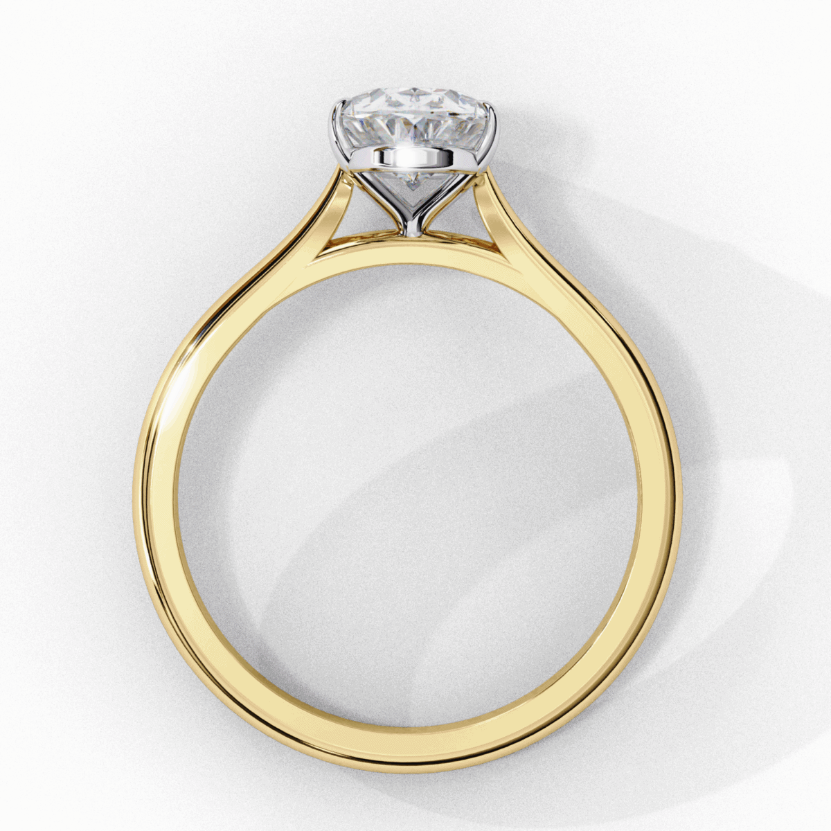 1.25 Carat Oval Cut Classic Solitaire Ring  Image 7