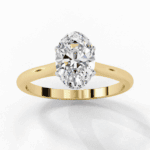 1.25 Carat Oval Cut Classic Solitaire Ring - Image 8