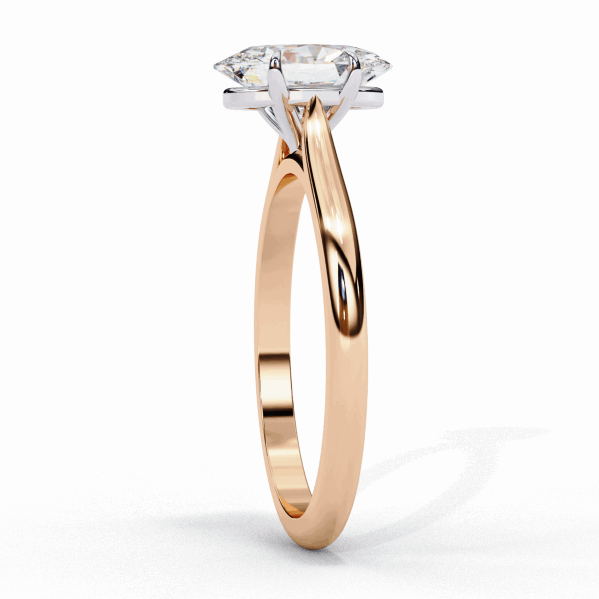 1.25 Carat Oval Cut Classic Solitaire Ring  Image 11