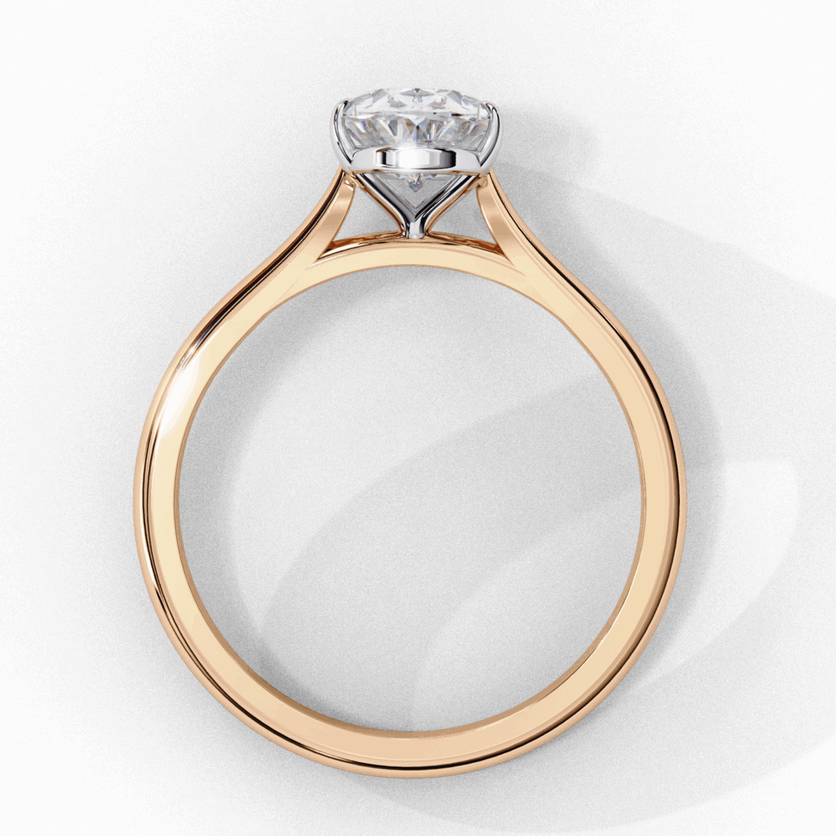1.25 Carat Oval Cut Classic Solitaire Ring  Image 12