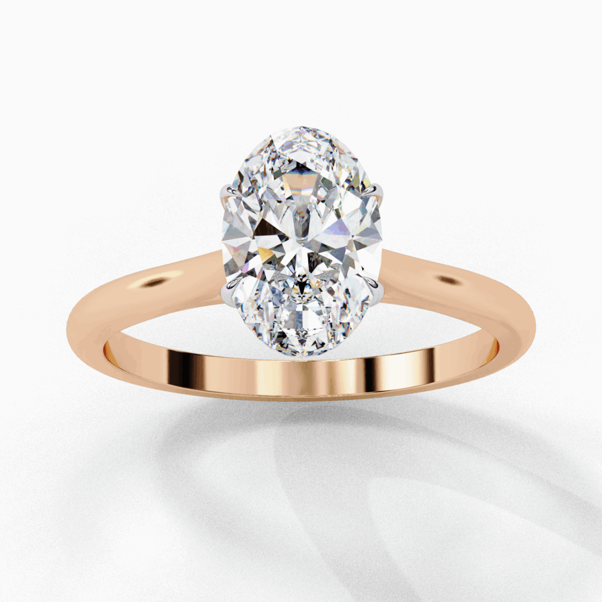 1.25 Carat Oval Cut Classic Solitaire Ring  Image 13