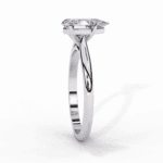 1 Carat Pear Cut Classic Solitaire Ring