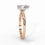 1 Carat Pear Cut Classic Solitaire Ring - Image 10