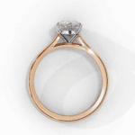 1 Carat Pear Cut Classic Solitaire Ring - Image 11