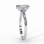 2.5 Carat Emerald Cut Classic Solitaire Ring - Image 2